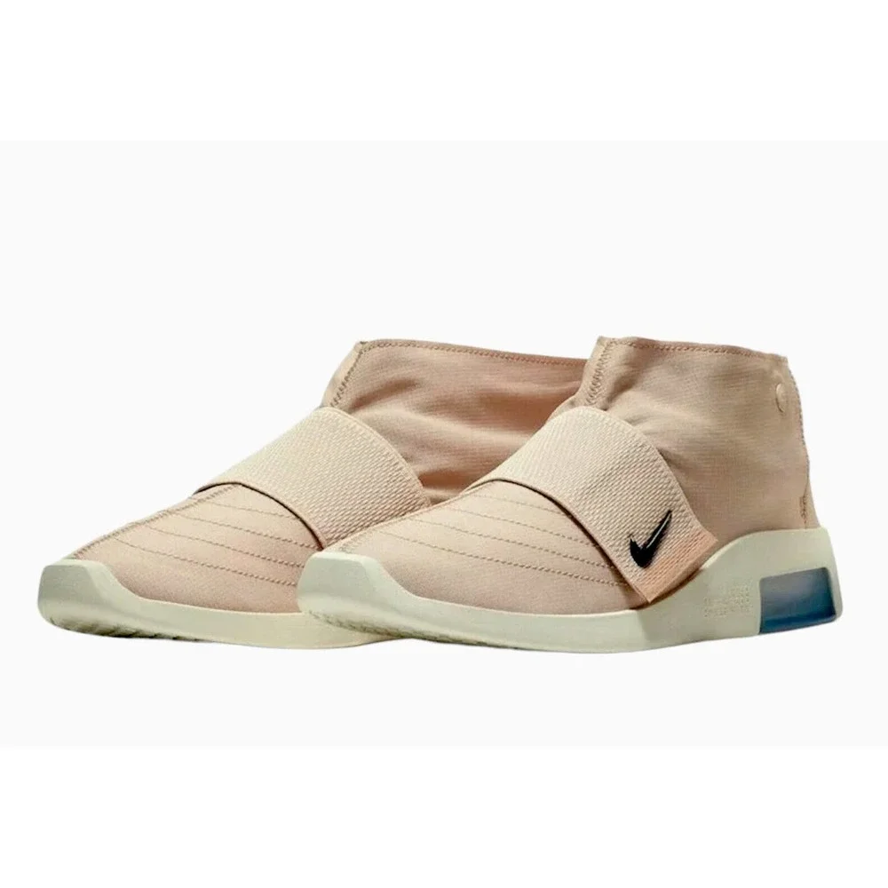 Nike Shoes Men Size 9.5 Air x Fear of God Moccasin Particle Beige AT8086-200‎ - Picture 4 of 7